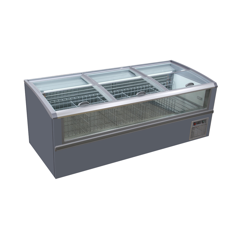 Modular Island Cabinet --Big viewing windows